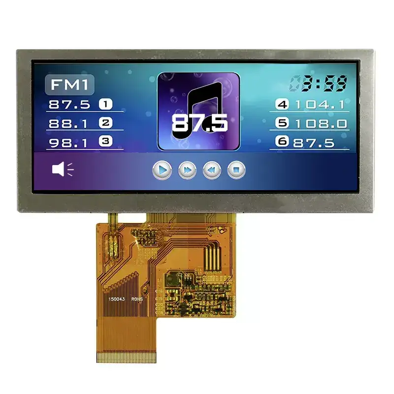 バータイプTFTモジュールが産業用制御パネルに最適な理由