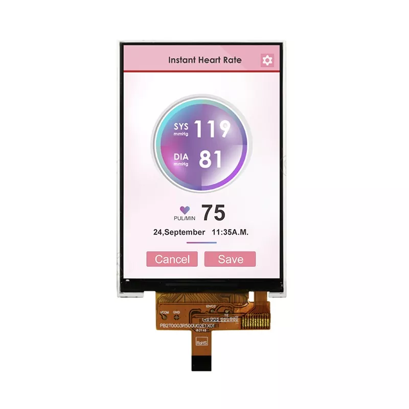3.5inch 320x480ポートレートIPS TFTモジュール