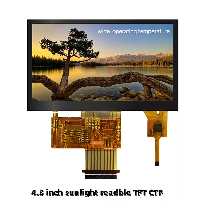 タッチスクリーンTFTモジュールを備えた4.3インチ480x272
